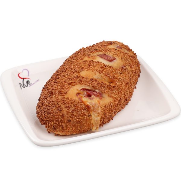 Sosisli Kaşarlı Simit
